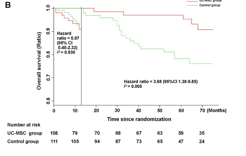 間充質(zhì)干細(xì)胞顯著改善了失代償性肝硬化的肝功能及長(zhǎng)期生存率 間充質(zhì)干細(xì)胞顯著改善了失代償性肝硬化的肝功能及長(zhǎng)期生存率