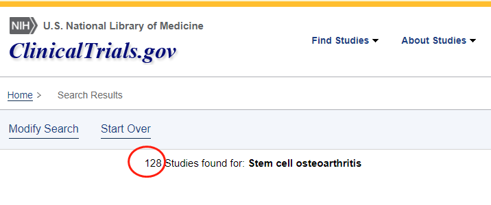 干細(xì)胞治療骨關(guān)節(jié)炎療法的臨床試驗(yàn)數(shù)量 干細(xì)胞治療骨關(guān)節(jié)炎療法的臨床試驗(yàn)數(shù)量