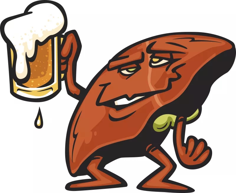 酒精相關的肝?。侯愋?、癥狀、風險因素