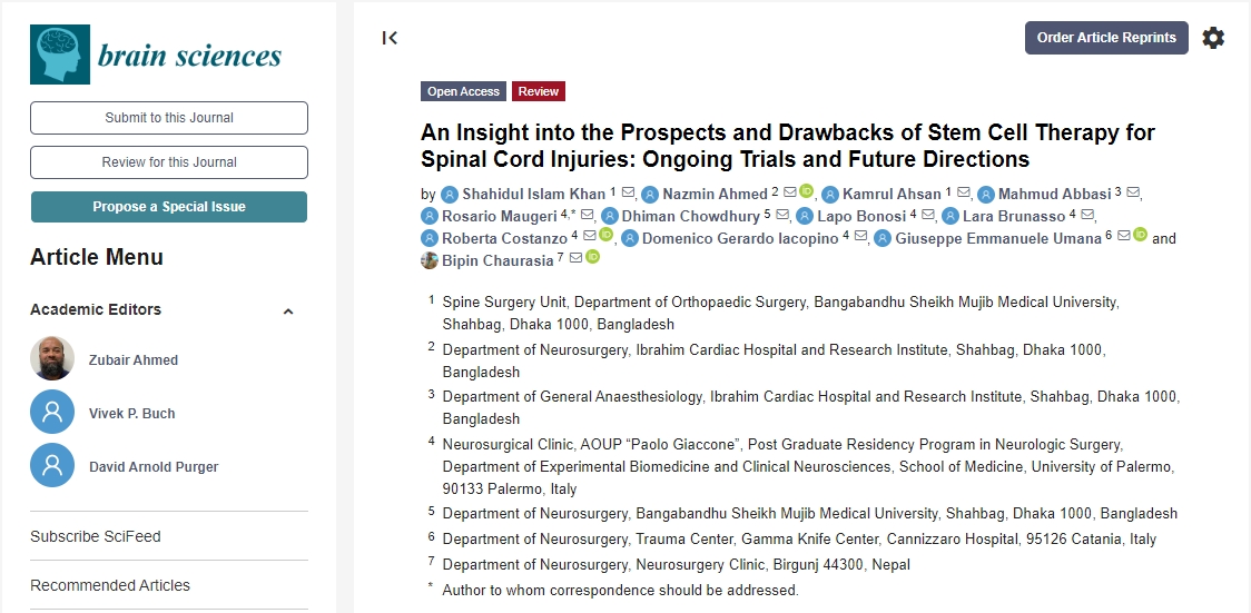 干細胞療法治療脊髓損傷的前景和缺點:正在進行的試驗和未來方向 干細胞療法治療脊髓損傷的前景和缺點:正在進行的試驗和未來方向