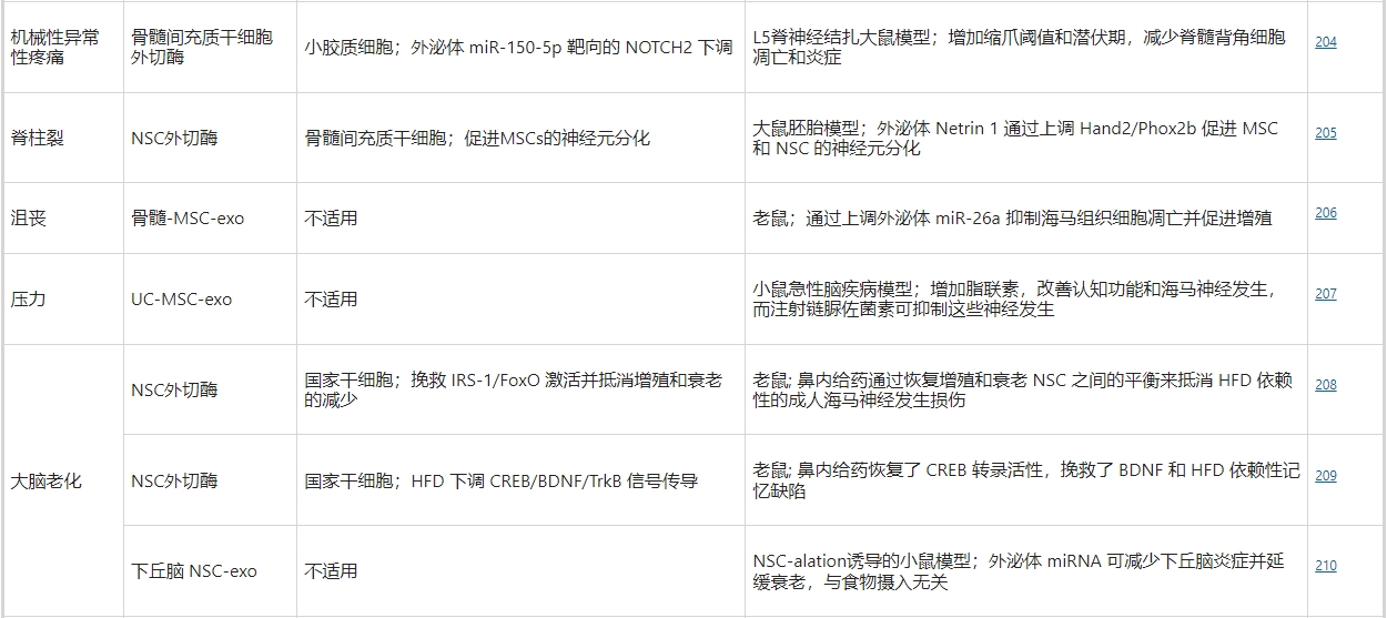 干細胞外泌體療法治療神經外科疾病的研究