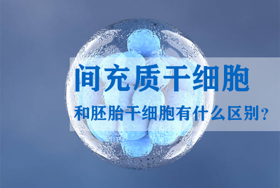 間充質干細胞和胚胎干細胞有什么區別？