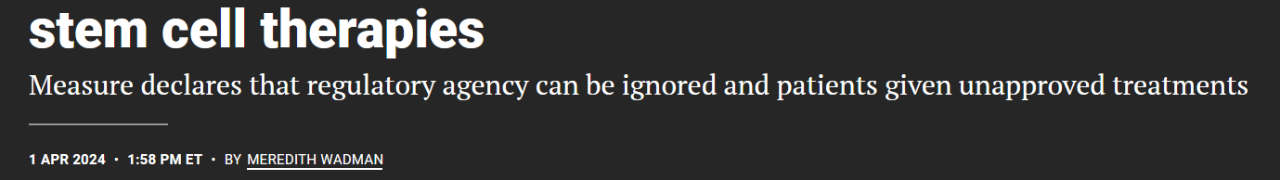 美國猶他州通過法案:胎盤干細(xì)胞不經(jīng)FDA批準(zhǔn)可用于臨床治療,5月1日生效 美國猶他州通過法案:胎盤干細(xì)胞不經(jīng)FDA批準(zhǔn)可用于臨床治療,5月1日生效