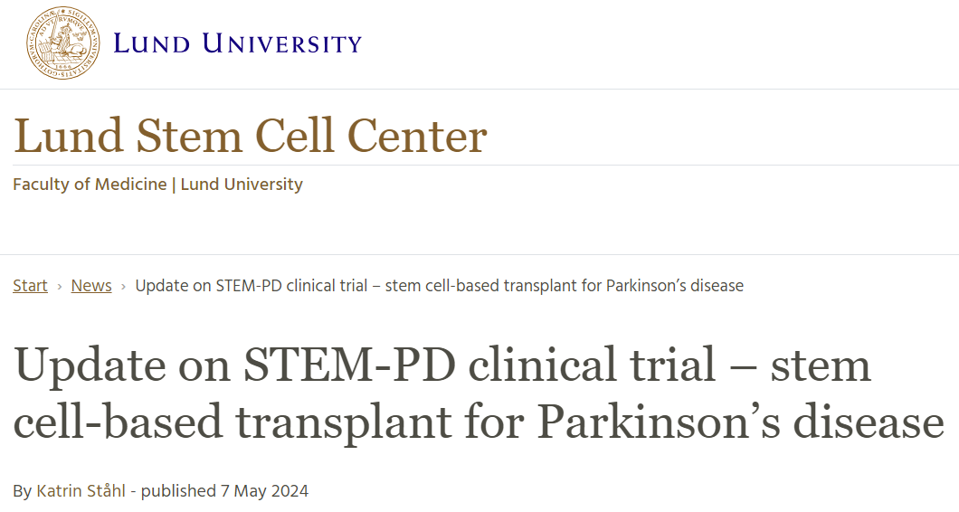 干細(xì)胞移植治療帕金森病的最新進(jìn)展 干細(xì)胞移植治療帕金森病的最新進(jìn)展