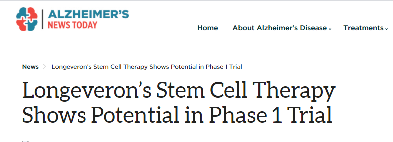 Longeveron 的干細胞療法在第一階段試驗中顯示出潛力