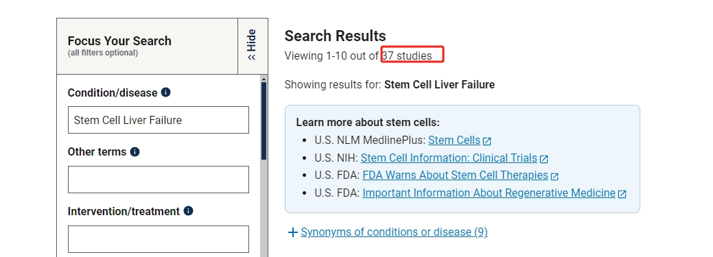 干細胞治療肝衰竭的臨床研究進展 干細胞治療肝衰竭的臨床研究進展