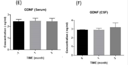 膠質細胞衍生的神經營養因子 (GDNF) 水平 膠質細胞衍生的神經營養因子 (GDNF) 水平