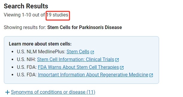 干細胞治療帕金森病的臨床研究進展