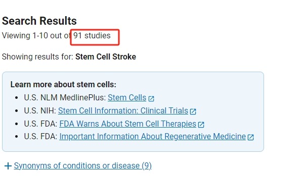 干細胞治療中風的臨床研究進展 干細胞治療中風的臨床研究進展