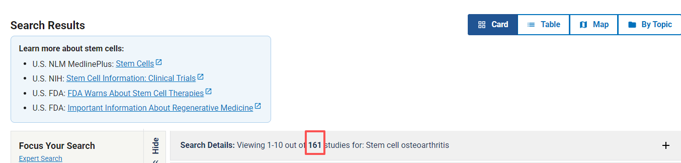 干細胞治療骨關節(jié)炎的臨床研究項目進展 干細胞治療骨關節(jié)炎的臨床研究項目進展